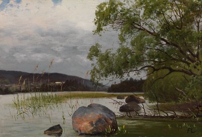 Kustlandschap door Fanny Churberg